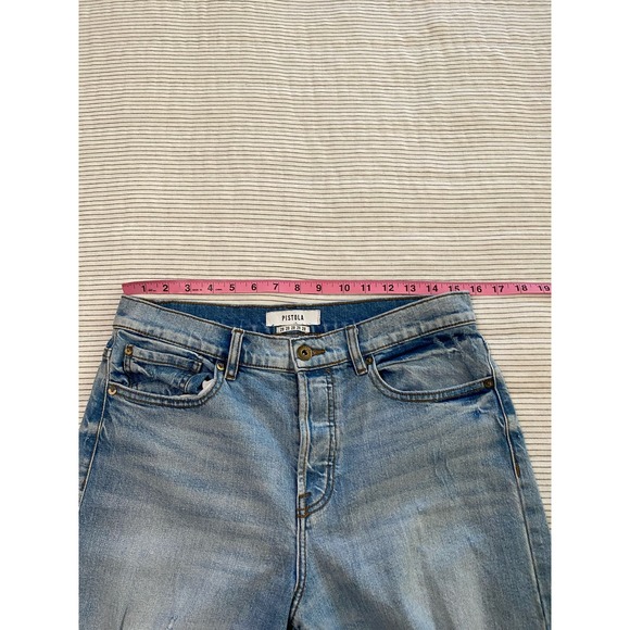 Pistola Nico High Rise Mom Jeans Ankle Straight Jrans Size 28 - Picture 5 of 9
